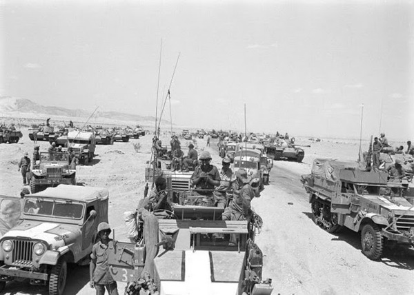 M3 Halftracks, Sinai, Six Day War